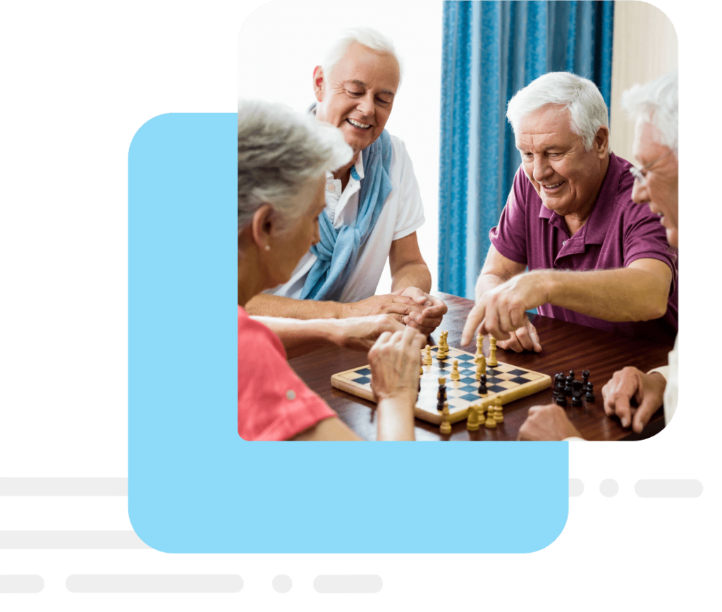 Förderung der sozialen Interaktion von Senioren