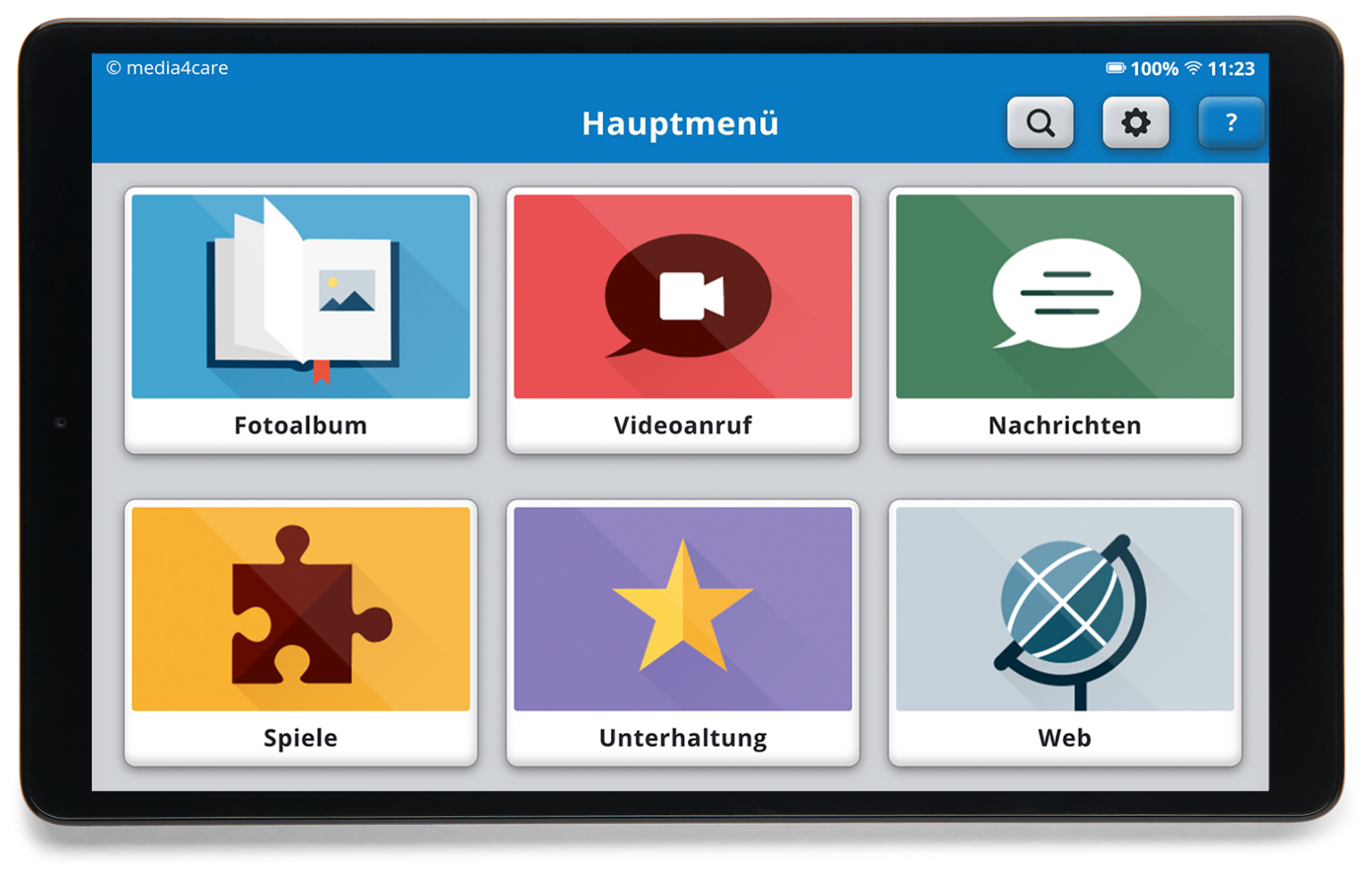 Senioren Tablet Einfaches Tablet für Senioren & Rentner