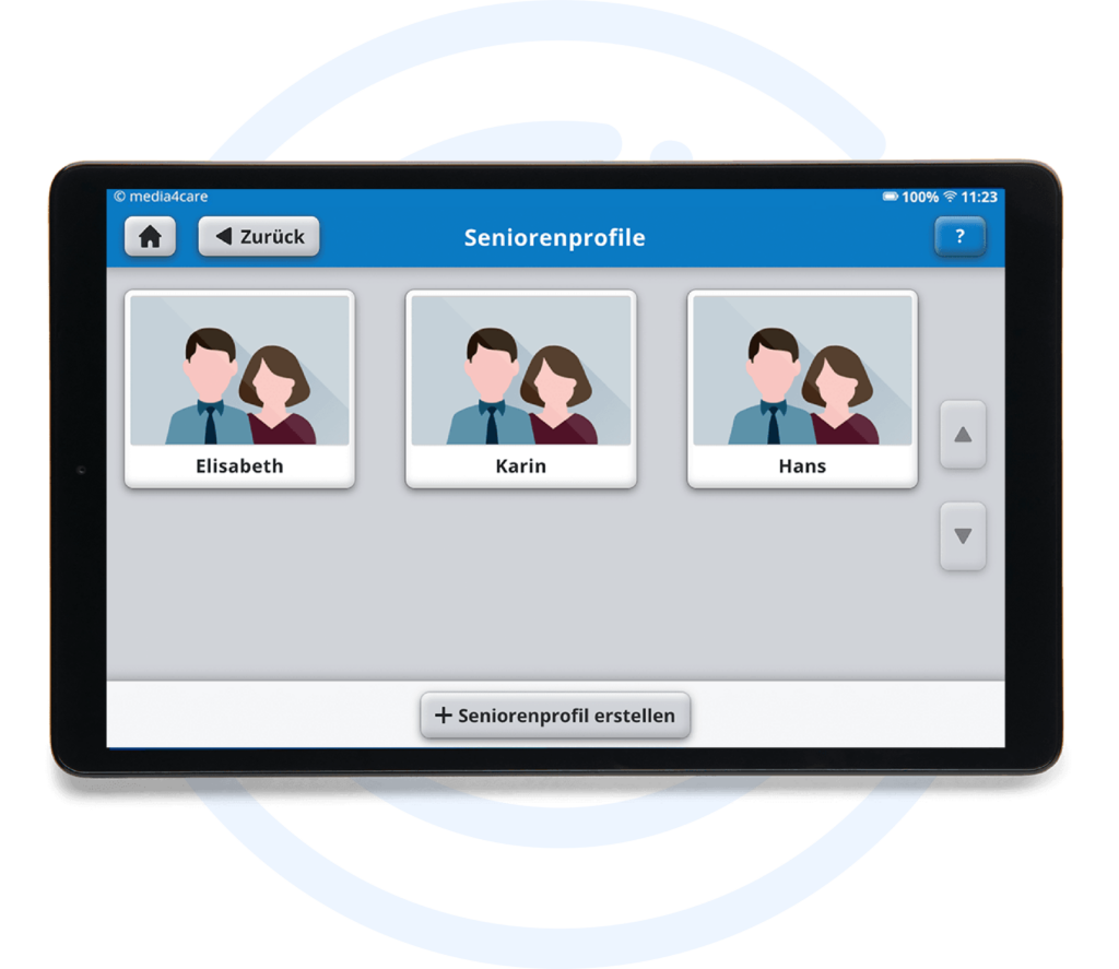 Individuelle Profile von Senioren und Seniorinnen