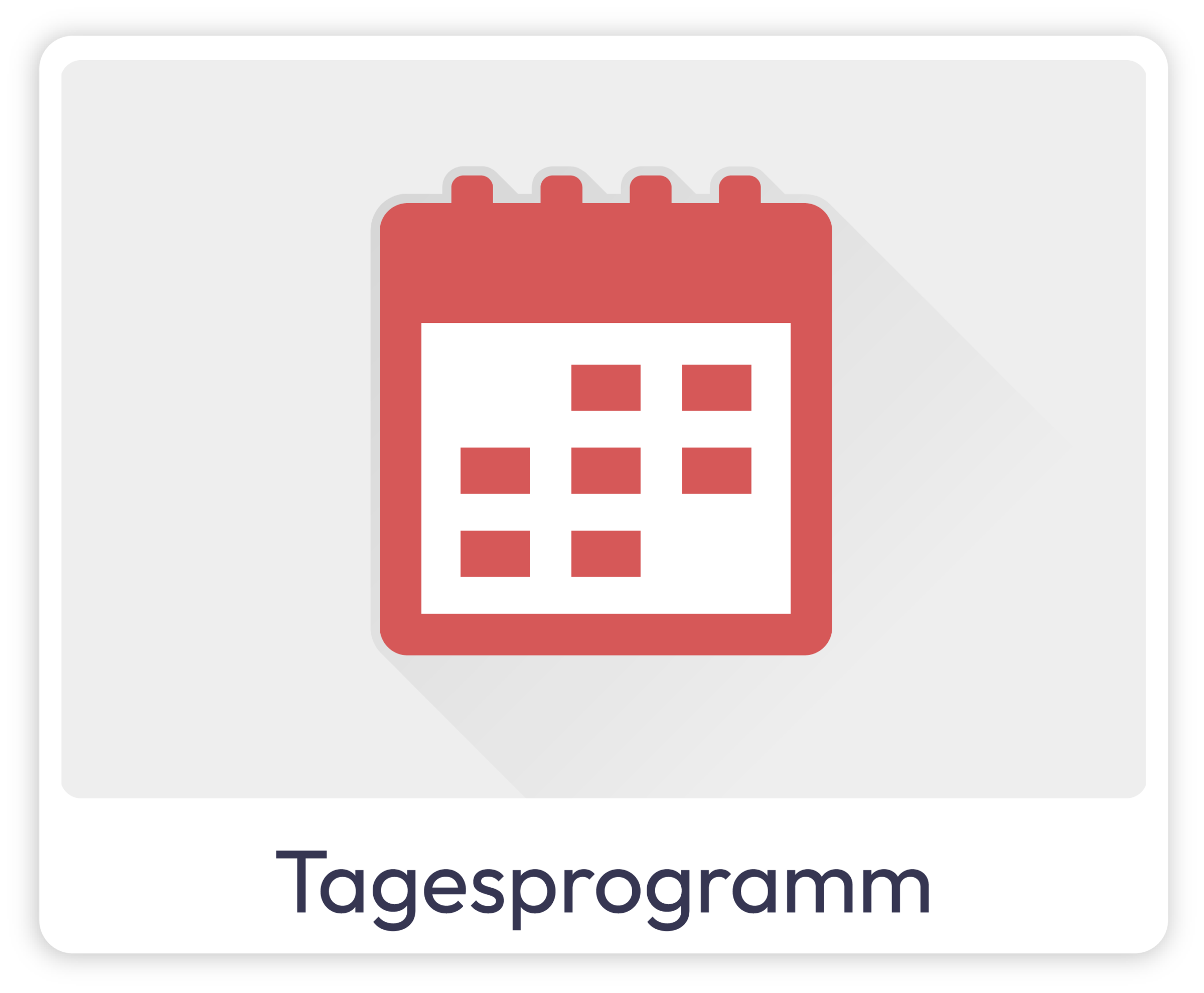 Tagesprogramm