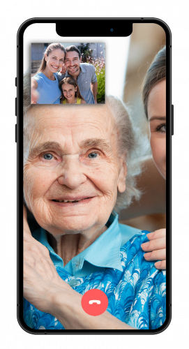 Media4Care Videobesuch Angehörigen App