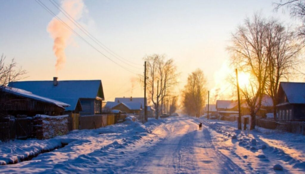 verschneite Winterlandschaft
