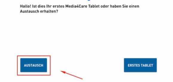 Wiederherstellung Step 4